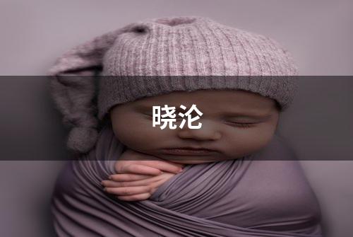 晓沦