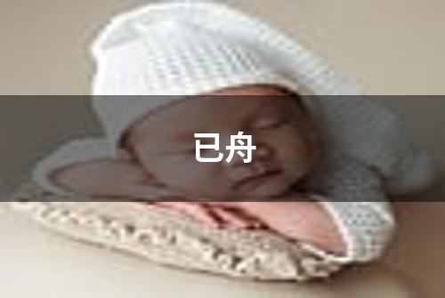 已舟