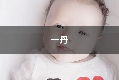 一丹
