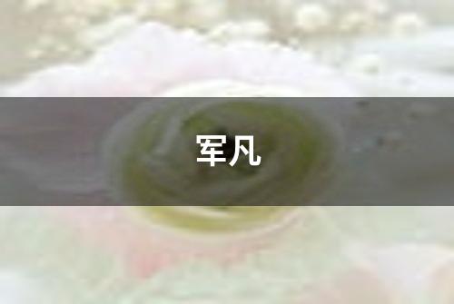 军凡