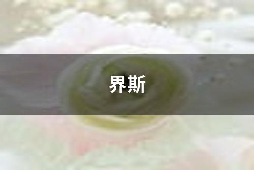 界斯