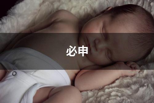 必申