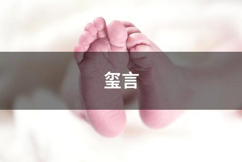 玺言