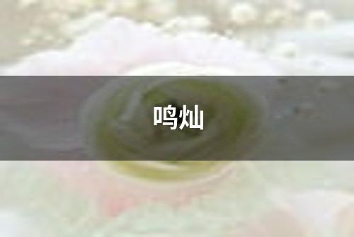 鸣灿